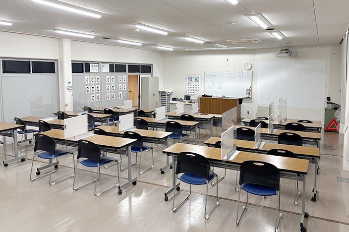 写真：学科教室